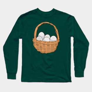 Collecting the Eggs (MD23ETR016) Long Sleeve T-Shirt